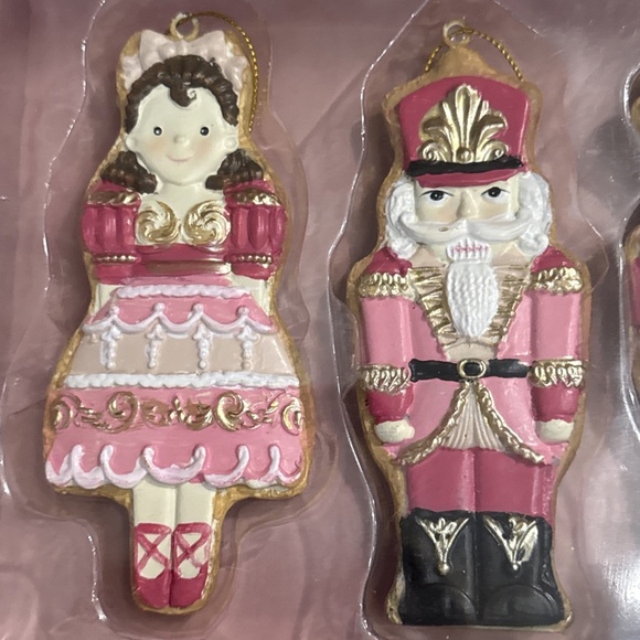 Cupcakes and Cashmere Ballerina Nutcracker Mouse Pink Christmas Ornaments - Picture 3 of 4